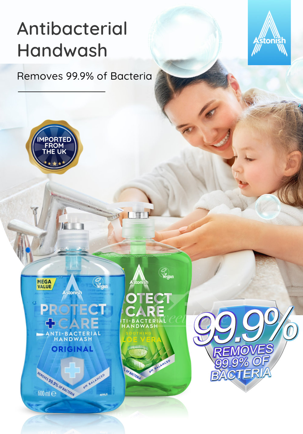 Astonish Antibacterial Handwash C4710-1